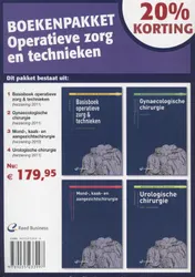 Omslag van Boekenpakket operatieve zorg en technieken