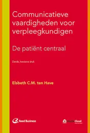 Omslag van Communicatieve vaardigheden voor verpleegkundigen