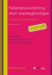 Omslag van Patientenvoorlichting door verpleegkundigen