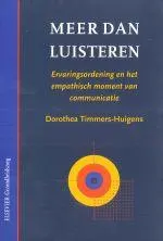 Omslag van Meer dan luisteren