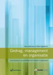 Omslag van Een inleiding in de psychologie van mensen in organisaties