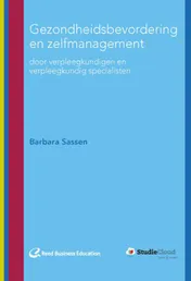 Omslag van Gezondheidsbevordering en zelfmanagement