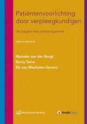 Omslag van Patiëntenvoorlichting door verpleegkundigen