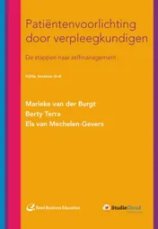 Omslag van Patiëntenvoorlichting door verpleegkundigen