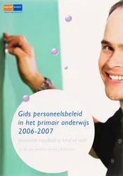 Omslag van Gids personeelsbeleid in het primair onderwijs 2006-2007