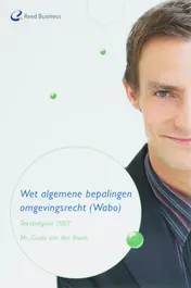 Omslag van Wet algemene bepalingen Omgevingsrecht (Wabo)