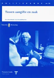 Omslag van Tussen aangifte en zaak