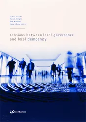 Omslag van Tensions between Local Governance and Local Democracy