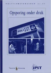 Omslag van Opsporing onder druk