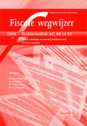 Omslag van Fiscale Wegwijzer 2008 Studenteneditie AC,BE en FE