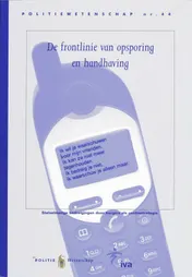 Omslag van De frontlinie van opsporing en handhaving
