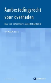 Omslag van Aanbestedingsrecht voor overheden