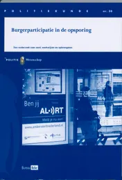 Omslag van Burgerparticipatie in de opsporing