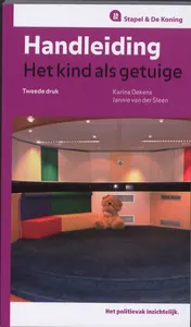 Omslag van Handleiding het kind als getuige