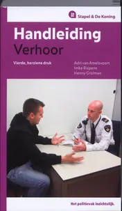Omslag van Handleiding verhoor