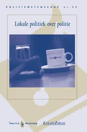 Omslag van Lokale politiek over politie