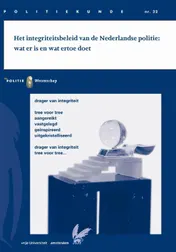 Omslag van Het integriteitsbeleid van de Nederlandse politie