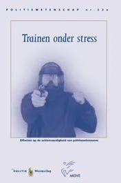 Omslag van Trainen onder stress