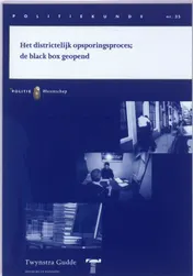 Omslag van Het districtelijk opsporingsproces