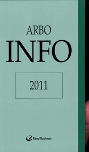 Omslag van Arbo info 2011