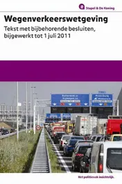 Omslag van Tekstuitgave wegenverkeerswetgeving