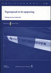 Omslag van Tegenspraak in de opsporing