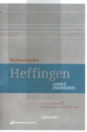 Omslag van Heffingen lokale overheden