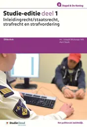 Omslag van 1 inleidingsrecht / staatsrecht, strafrecht en strafvordering