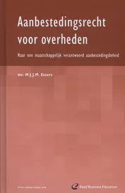 Omslag van Aanbestedingsrecht voor overheden