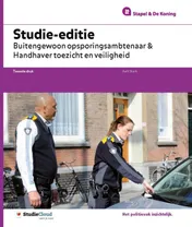 Omslag van Studie-editie buitengewoon opsporingsambtenaar en handhaver toezicht en veiligheid