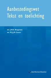 Omslag van Aanbestedingswet