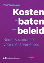 Omslag van Kosten en baten met beleid