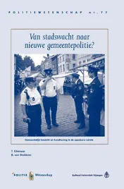 Omslag van Van stadswacht naar nieuwe gemeentepolitie?