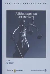 Omslag van Politiemensen over het strafrecht PW78