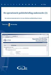 Omslag van De operationele politiebriefing onderzocht (2)