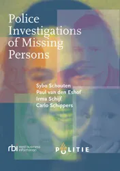 Omslag van Police investigations of missing persons
