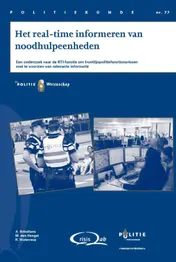 Omslag van Het real-time informeren van noodhulpeenheden