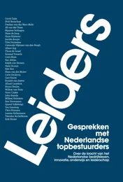 Omslag van Leiders gesprekken met Nederlandse topbestuurders
