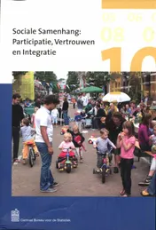 Omslag van Sociale samenhang: Participatie, Vertrouwen en Integratie