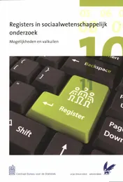 Omslag van Registers in sociaalwetenschappelijk onderzoek