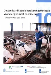 Omslag van Gestandaardiseerde berekeningsmethode voor dierlijke mest en mineralen