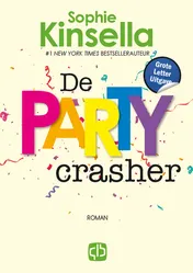 Omslag van De partycrasher - Grote Letter Uitgave