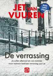 Omslag van De verrassing - Grote Letter Uitgave