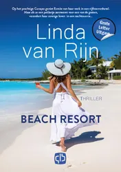 Omslag van Beach Resort - Grote Letter Uitgave
