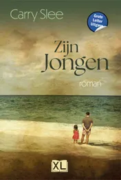 Omslag van Zijn jongen - Grote Letter Uitgave