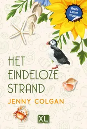 Omslag van Het eindeloze strand - Grote Letter Uitgave