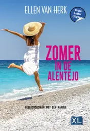 Omslag van Zomer in de Alentejo - Grote Letter Uitgave