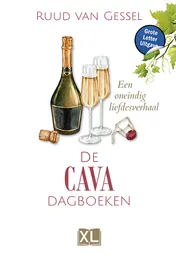 Omslag van De Cava dagboeken - Grote Letter Uitgave