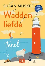 Omslag van Waddenliefde Texel - Grote Letter Uitgave