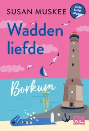 Omslag van Waddenliefde Borkum - Grote Letter Uitgave